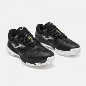 Resim Joma Tcslas2601c Slam Classic Unisex Padel Ve Toprak Kort Tenis Ayakkabısı Siyah 