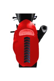 Resim Çınar Extreme Ok Tasarımlı Siyah Karbon Fiber Dokulu Çamurluk Kask Sticker Çınar Extreme - 0726199631923 