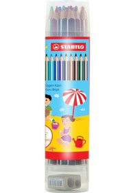 Resim Stabilo Trio Üçgen Kalın Kuruboya Kalem Seti 18 Renk 