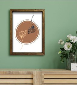 Resim Bk Gift Otel Odası Konseptli Doğal Masif Ahşap Çerçeveli Tablo 30 (551120134) 