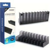 Resim Elmpaly 2'li Set Ps4 & Ps5 Oyun Kutusu - Dayanıklı Abs, Ldsın Tasarım, Siyah Siyah 