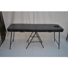 Resim Çanta Tipi Masaj Masası Siyah 