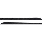 Resim Geeksen Yan Çamurluk İçin 3d Karbon Fiber Desenli Yarış Çizgisi Dekal Sticker - 205cm Vinyl Malzeme 1 Adet 