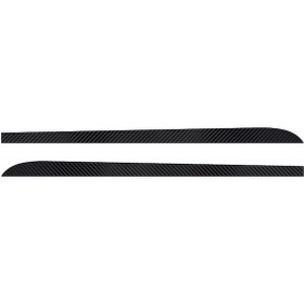 Resim Geeksen Yan Çamurluk İçin 3d Karbon Fiber Desenli Yarış Çizgisi Dekal Sticker - 205cm Vinyl Malzeme 1 Adet 