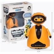 Resim Turuncu, Robot - Yolları Algılıyor Ve İşaretliyor Çok Renkli 