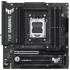 Resim Asus Tuf Gaming B850M-PLUS WiFi AMD B850 AM5 8000 MHz (OC) DDR5 Soket AM5 mATX Anakart 