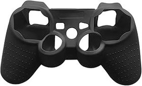 Resim OSTENT Koruyucu Silikon Jel Yumuşak Cilt Kılıf Kapak Kılıfı Sony PlayStation PS2 PS3 Denetleyici Renk Siyah 