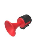 Resim Forte Gt 2121 Yüksek Sesli Elektronik 120 Db Su Gerçirmez Pilli Bisiklet Kornası Kırmızı 