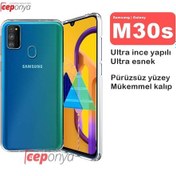 Resim Samsung Galaxy M30S Seffaf Kaliteli Sararmaz Ince Silikon Kilif 394560505 