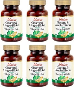 Resim Balen Ginseng & Ginkgo Biloba 720 MG 120 Tablet 6 Adet 