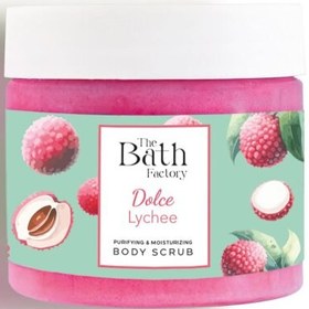 Resim The Bath Factory Besleyici Arındırıcı & Nemlendirici Vücut Peelingi - Dolce Lychee 300gr 