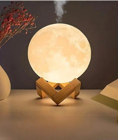 Resim Standlı Ay Işık Gece Lambası Hava Nemlendirici 603-1 