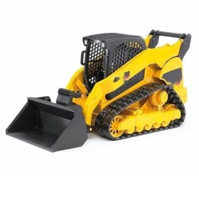 Resim markentegra Detaylı İnşaat Paletli Yükleyici Oyuncak Model 