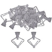 Resim Trendooze Homyl 100x Alçıpan Tapa Donanım Ankrajı Gri Lamba İçin Aksesuar 