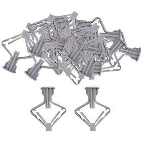 Resim Trendooze Homyl 100x Alçıpan Tapa Donanım Ankrajı Gri Lamba İçin Aksesuar 