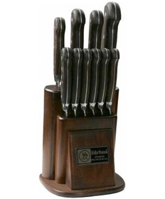 Resim 61500ym - Sürmene Yöresel Mutfak Bıçağı Seti - 10 Lu Set Çok Renkli 