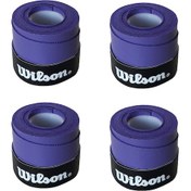Resim Wilson Comfort Bowl O'Grips 4 Adet Grip Tenis Raketi Gribi Mor 