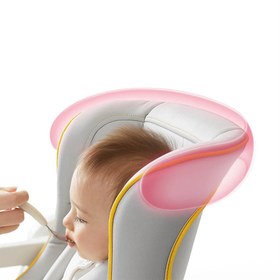 Resim Katlanabilir Sarı Bebek Mama Sandalyesi, 5 Kademe, 6 Ay-3 Yaş 