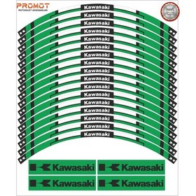 Resim Kawasaki Uyumlu Jant Şeridi 2 