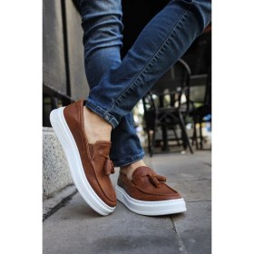 Resim ABR-MN127 - Cbt Loafer-X Erkek Ayakkabı Taba 