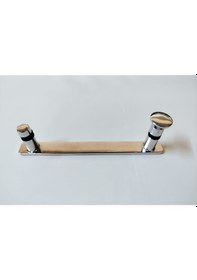 Resim Alika Kare Krom Metal Duşkabin Kulpu Krom Parlak 