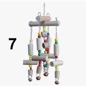 Resim Papağan Tünek Oyuncağı Kuş Tüneği 7 