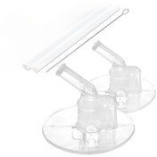 Resim 2 Paket Silikon İzoleli Bardak Pipet, F401 ve F410 12oz Termoslar ile Uyumlu, BPA'sız, Gıda Sınıfı, Noel, Ulusal Büyükler Günü, Aziz Nikolas, Muharrem / İslam Yeni Yılı, Ulusal Havacılık Günü temaslı 
