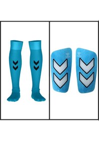 Resim Hummel Tekmelik Ve Tozluk Takımı Turkuaz 