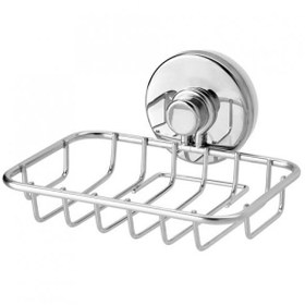 Resim Vantuzlu Sabunluk, Gri İkea 13 cm Galvanizli Çelik Sabunluk 