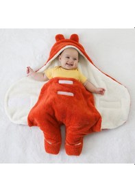 Resim Owlishop Owli Dış Kundak 0-6 Ay Turuncu 