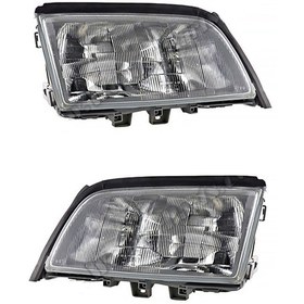 Resim Mercedes W202 Sag Sol Komple Far Lambasi Takimi 1993 1997 Arasi 554692541 