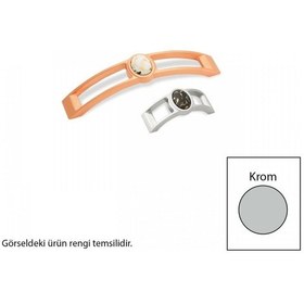 Resim Coşafak Zavinna Z117 Metal Krom 64Mm Akslı Kulp 