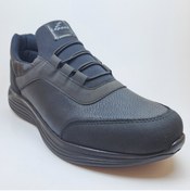 Resim Lepons Erkek Siyah Casual Comfort Spor Ayakkabı 