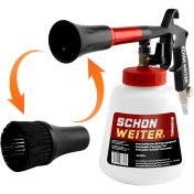 Resim Islak Kuru Tornador Tabancası Yüksek Basınçlı Detay Temizliği Schön Weiter 1 Adet 