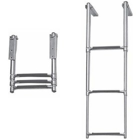 Resim Teleskopik Merdiven 4 Lü 30x110 Cm 