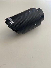 Resim Akrapovic Golf 7 Mk7 Karbon Kaplama Egzoz Ucu 90mm Çıkış 1 Adet Uyumlu 