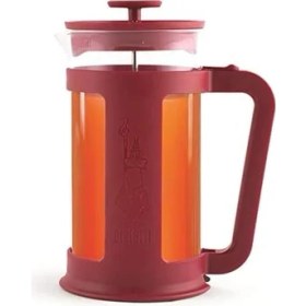 Resim Mena Rise - Smart French Press: Yaklaşık 1l Kapasiteli Kahve Hazırlayıcı - Kırmızı Polipropilen Gövde - Bulaşık Makinesinde Yıkanabilen Borosilikat Cam Sürahi - Paslanmaz Çelik Filtre Sistemi 
