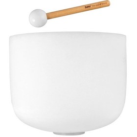 Resim Sela 35cm Buzlu Kristal Tibet Kasesi 440 Hz Do Secf14c 