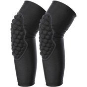 Resim Skycıty Çocuk Diz Koruyucuları Ve Dolgulu Kol Manşonları, Darbeye Dayanıklı Çocuk Diz Koruyucusu Y Siyah 