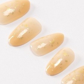 Resim Takma Tırnak Seti & Zararsız Yapıştırıcı Popbeauty10093 