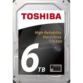Resim Toshiba N300 HdWN160UZSVA 3.5'' 6 Tb 7200 Rpm Sata 3 Nas Harddiski 