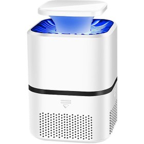 Resim Konesam Beyaz Usb Dc 5v 5w Led Uv Işıklı Photokatalitik Kompakt Halka Aleti 