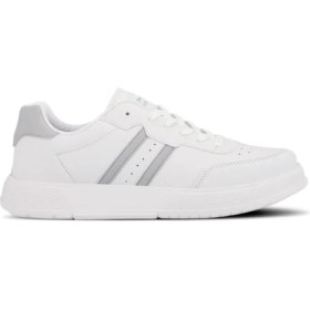 Resim Slazenger ZIPPER I Kadın Sneaker Koşu & Yürüyüş Ayakkabısı Beyaz / Gri 