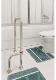 Resim Dekosan Yer Tutunma Barı Parlak Krom 