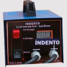 Resim Indento Akü Test ve Şarj Ölçme 12 ve 24 Volt 