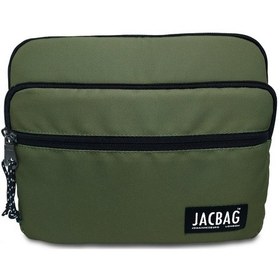Resim Jacbag İki Bölmeli Fermuarlı Tablet Çantası 