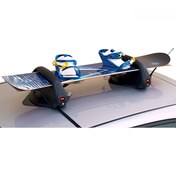 Resim Cartex Mıknatıslı 2'li Snowboard-Kayak Bagajı Kilitli Kayak Taşıma Aparatı Taşıyıcı Bagaj 