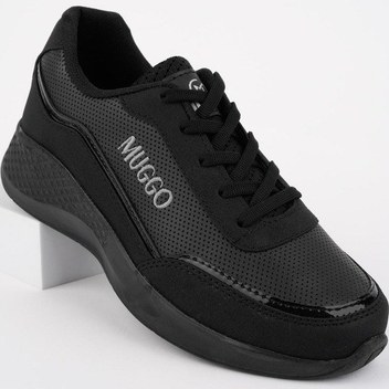 Muggo Flower Garantili Kadın Ortopedik Günlük Bağcıklı Yürüyüş Koşu Sneaker Spor Ayakkabı 001