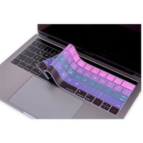 Resim MacBook Pro TouchBar Klavye Koruyucu 13-15inc US İngilizce Ombre 
