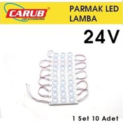 Resim Ahmet Otomotiv Parmak Lamba Seti 3 Ledli Soft Beyaz Renk 24v 